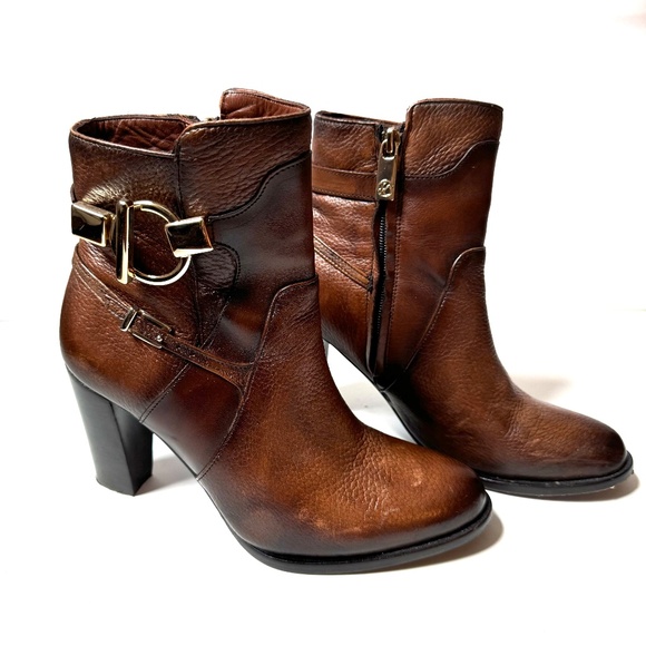 Franco Cuadra Heeled Ankle Boots - Picture 6 of 7